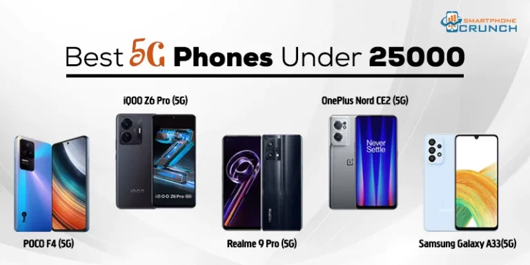 Best 5G Phones Under ₹25,000 in India (2026)