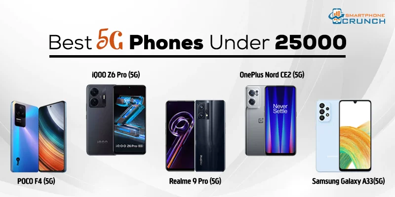 Best 5G Phones Under 25000