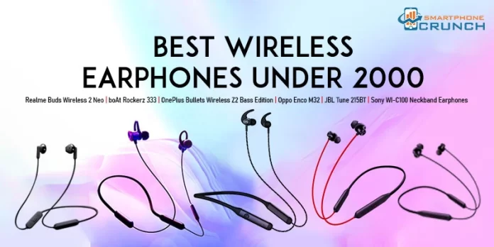 Best wireless earphones under 2000