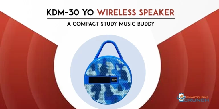 KDM-30 YO Wireless Speaker- A Compact & Sturdy Music Buddy